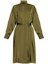 stand-up collar dress